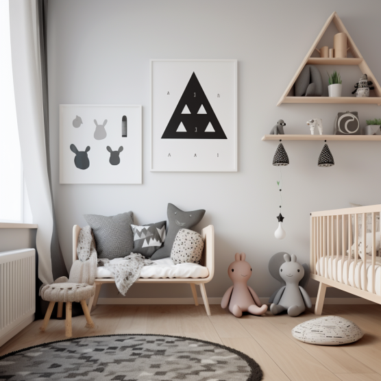 עיצוב וצביעת חדרי תינוקות