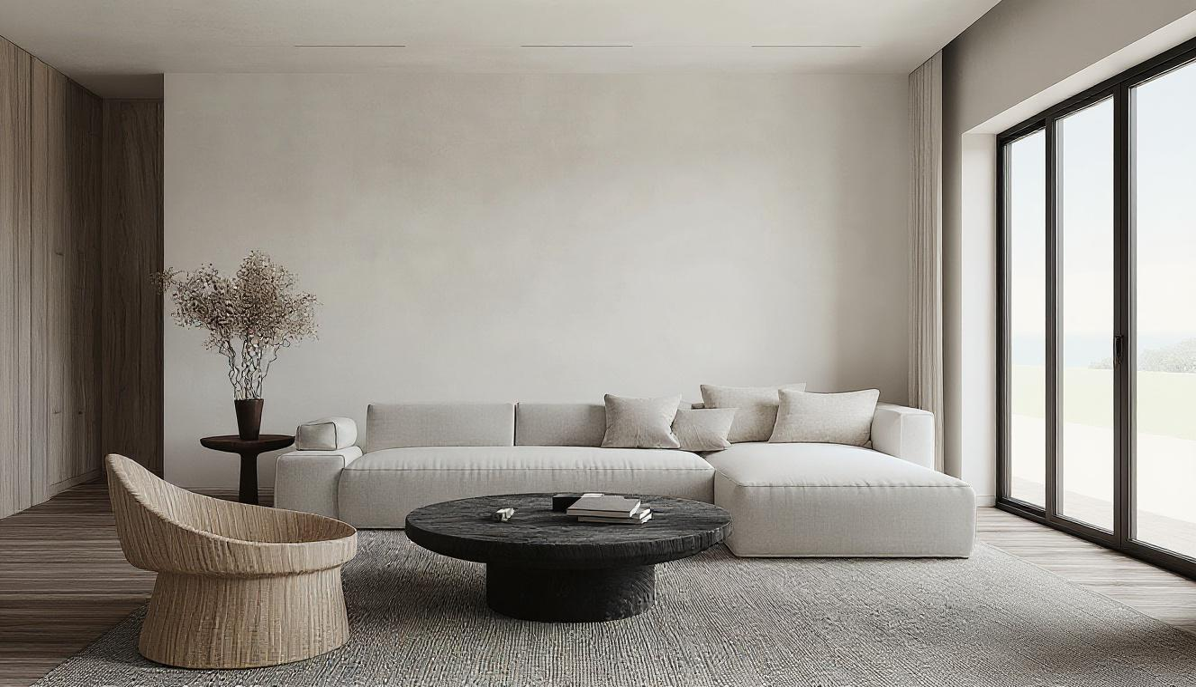 סלון | עיצוב מינימליסטי