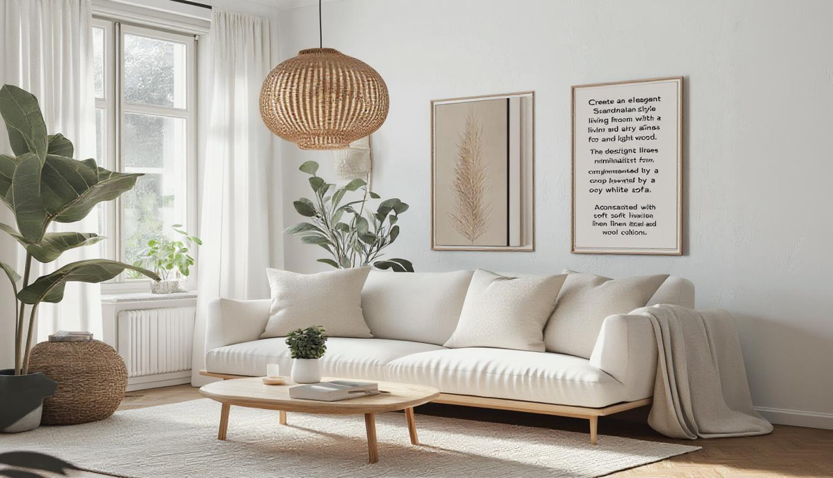 סלון | עיצוב סקנדינבי