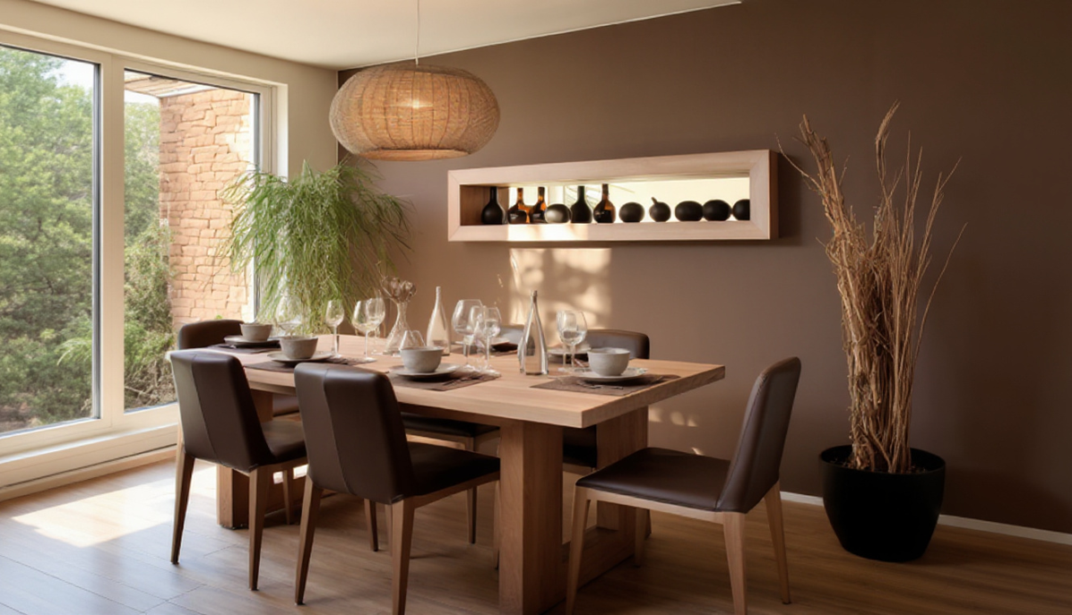 פינת אוכל | עיצוב ביופילי