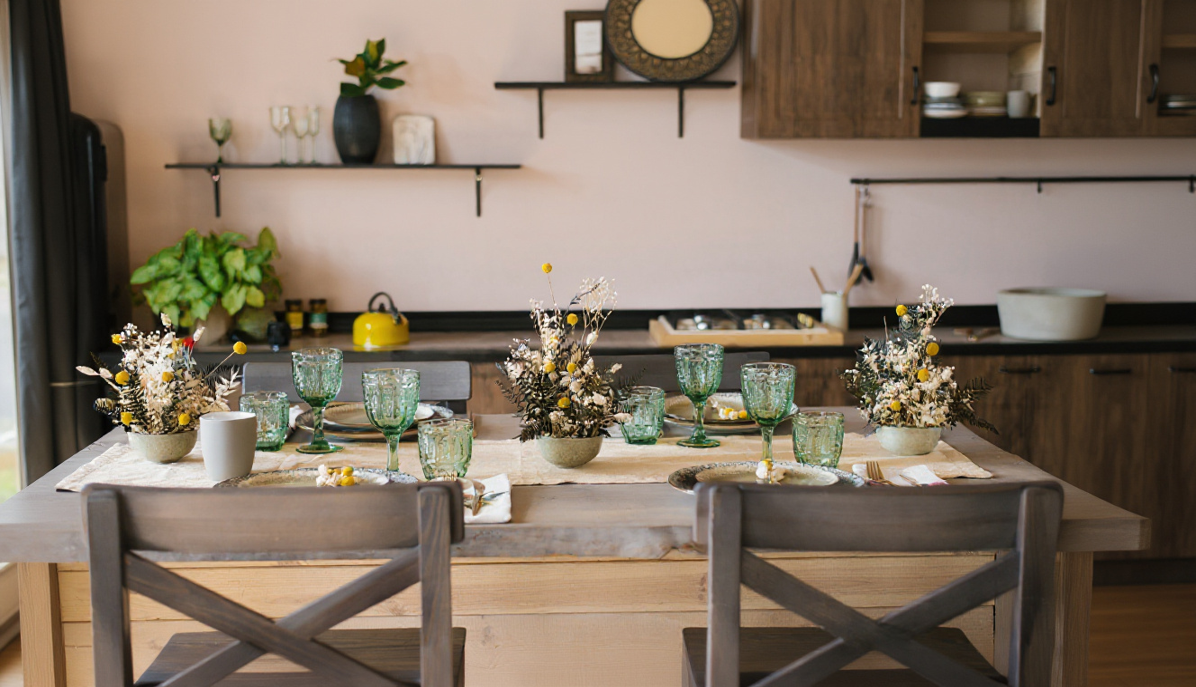 פינת אוכל | עיצוב כפרי