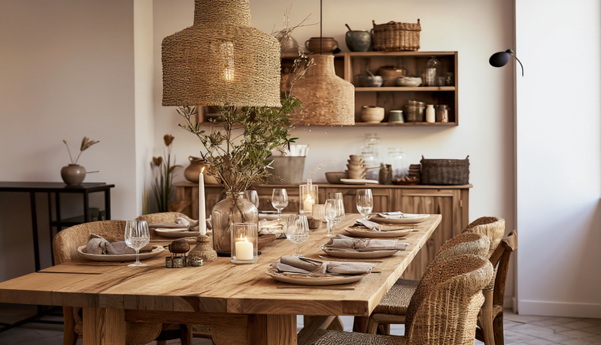 פינת אוכל | עיצוב כפרי