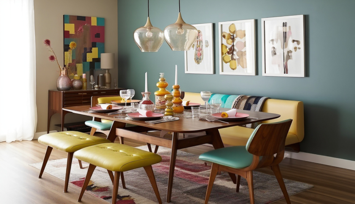 פינת אוכל | עיצוב רטרו
