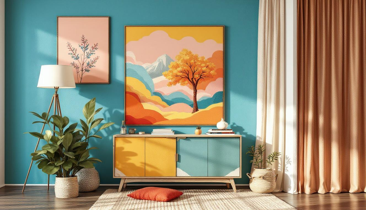 סלון | עיצוב רטרו