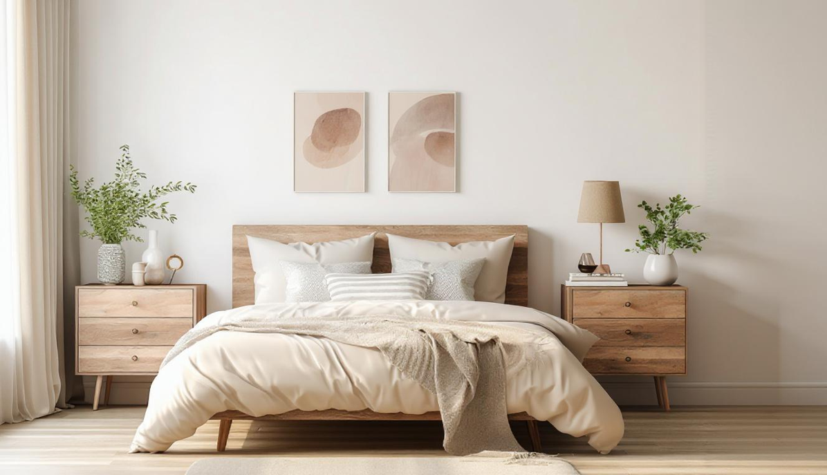 חדר שינה | עיצוב סקנדינבי