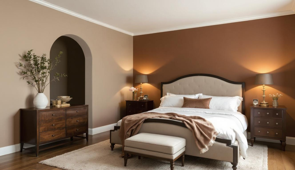 חדר שינה | עיצוב טוסקני