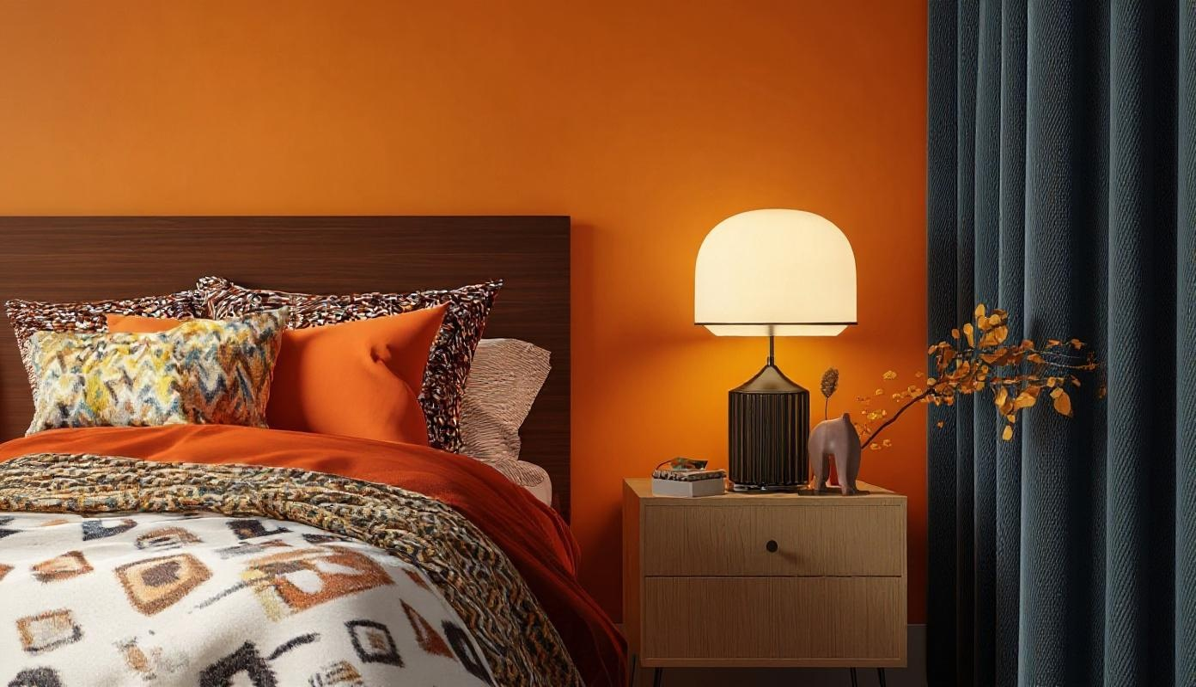 חדר שינה | עיצוב רטרו