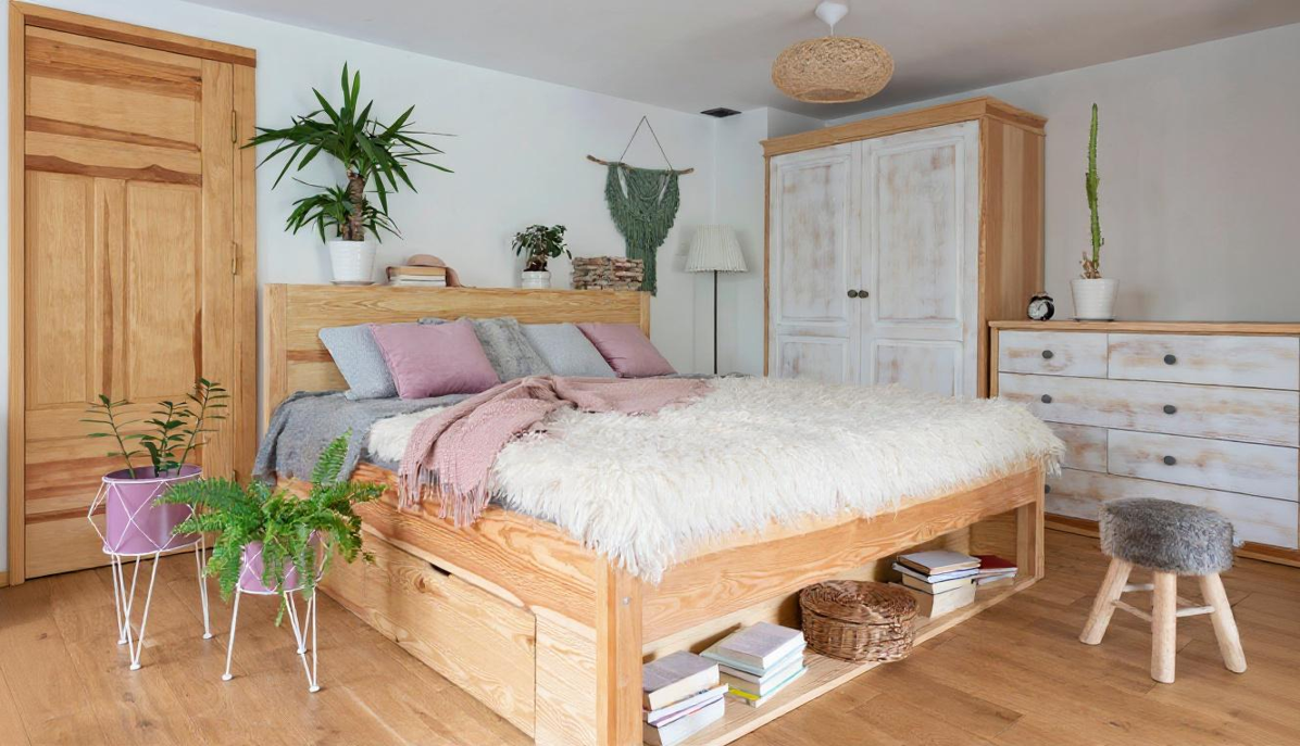 חדר שינה | עיצוב כפרי