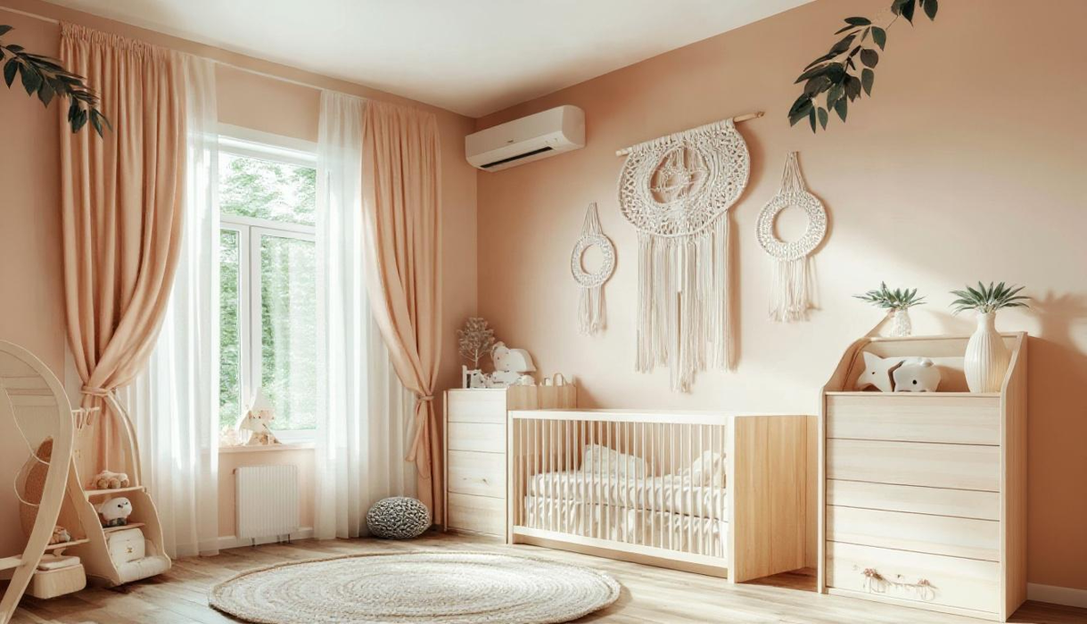 חדר תינוקות | עיצוב בוהו שיק