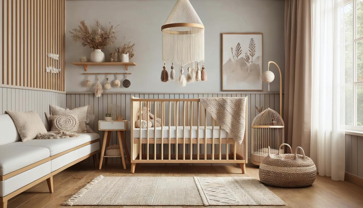 חדר תינוקות | עיצוב בוהו שיק