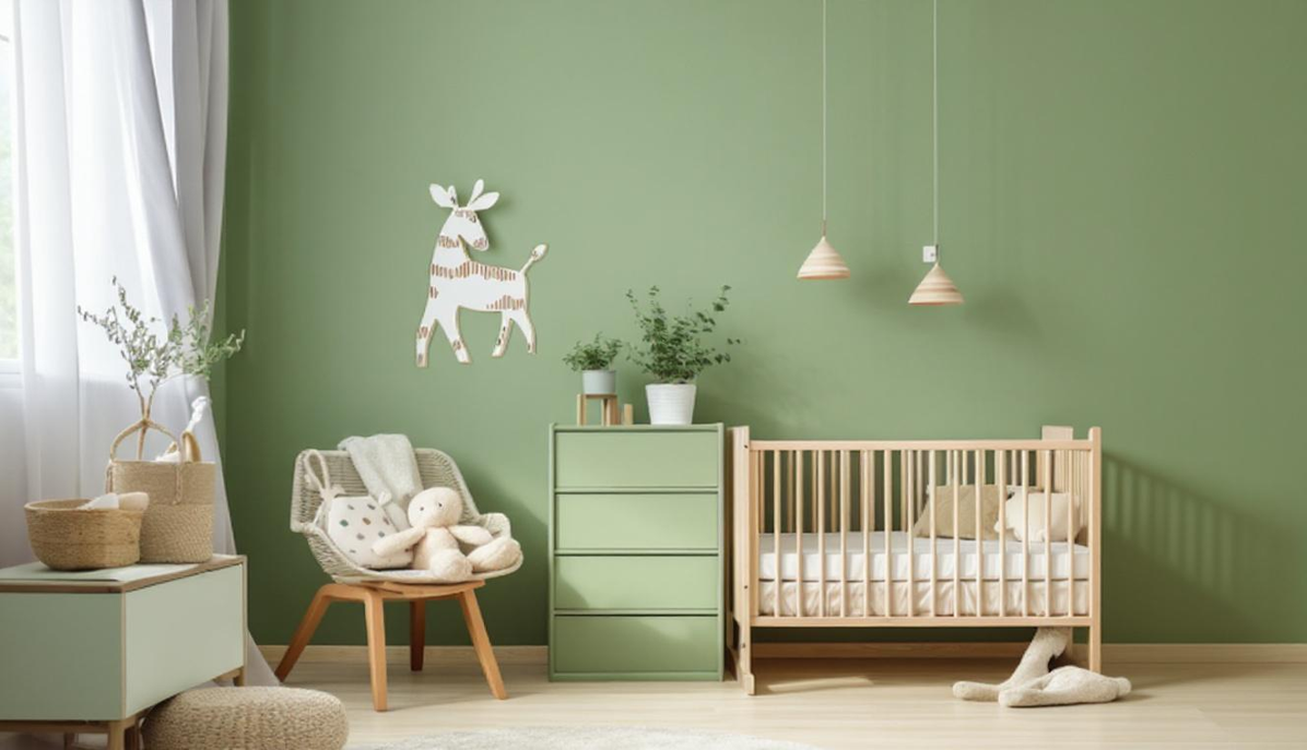 חדר תינוקות | עיצוב ביופילי