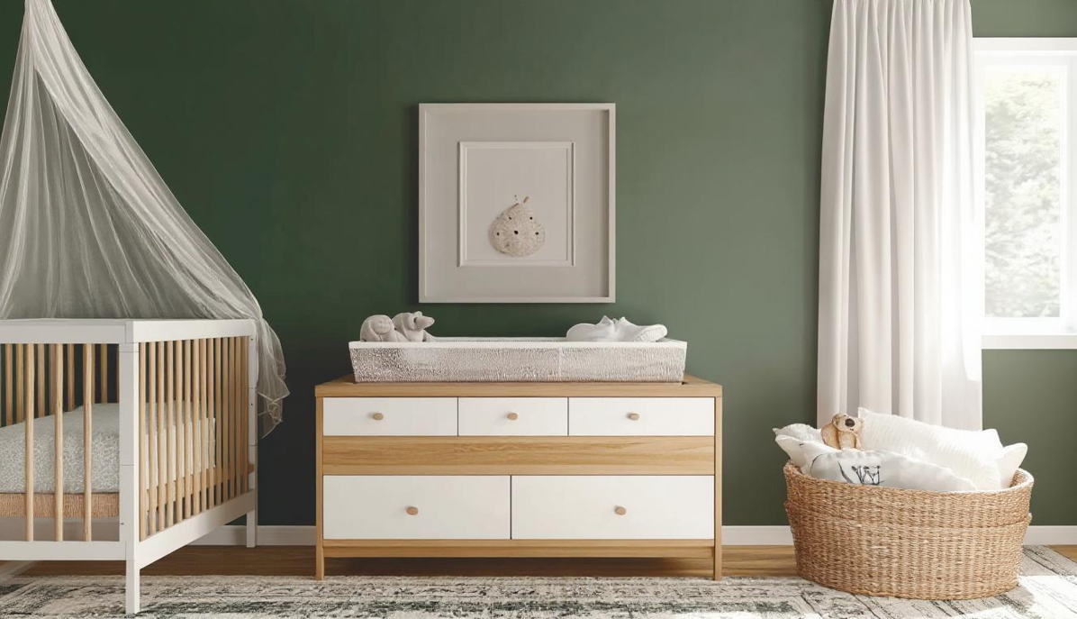 חדר תינוקות | עיצוב ביופילי