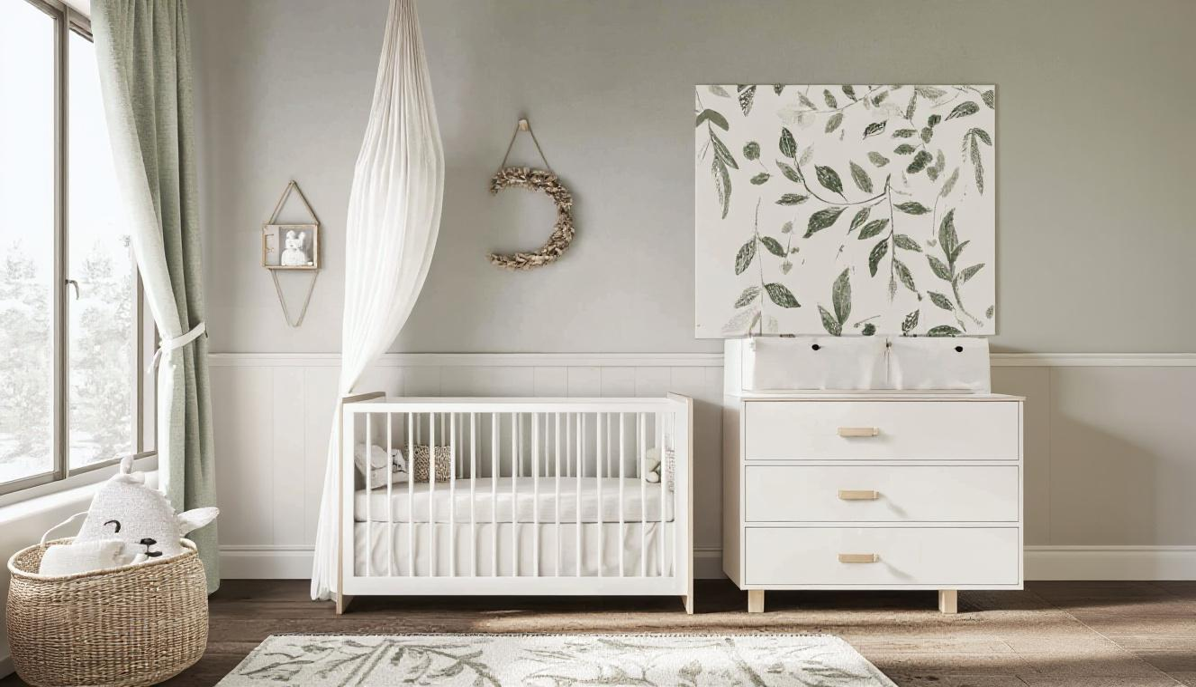 חדר תינוקות | עיצוב ביופילי