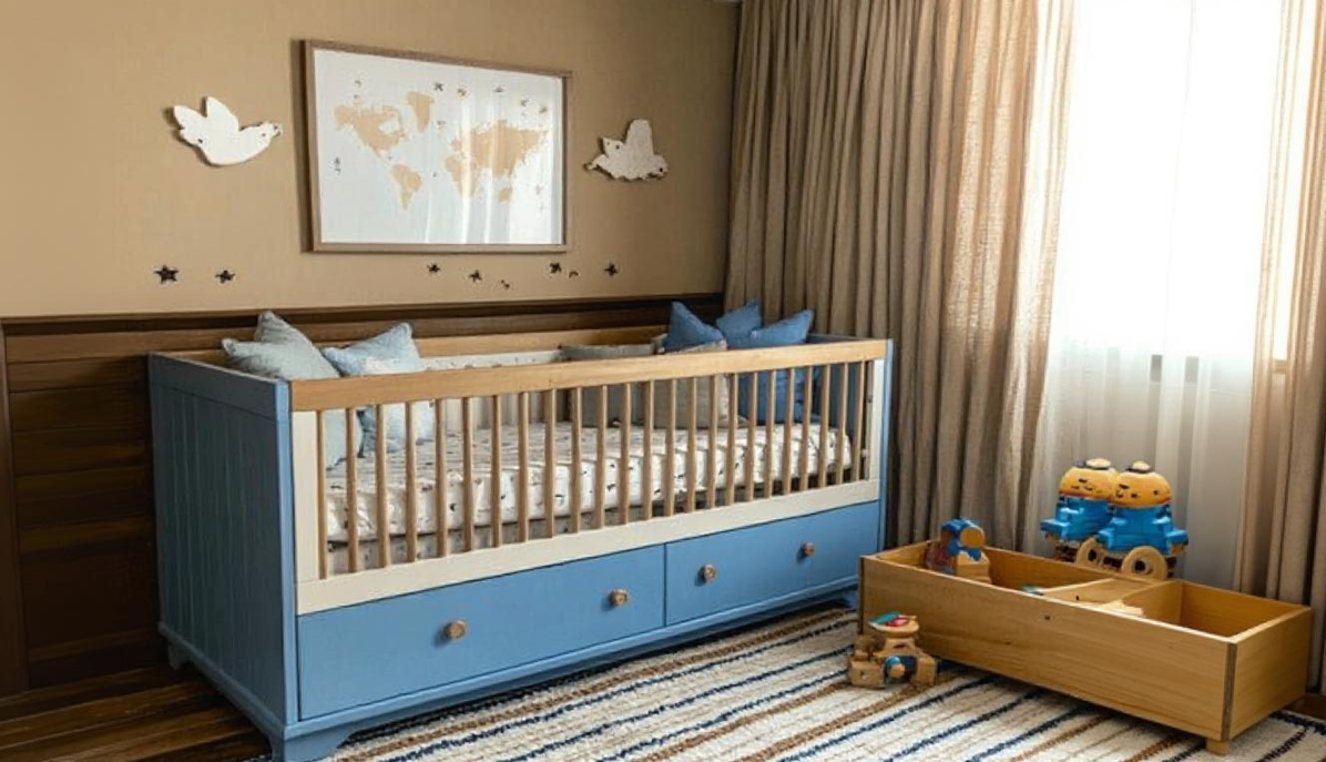 חדר תינוקות | עיצוב כפרי