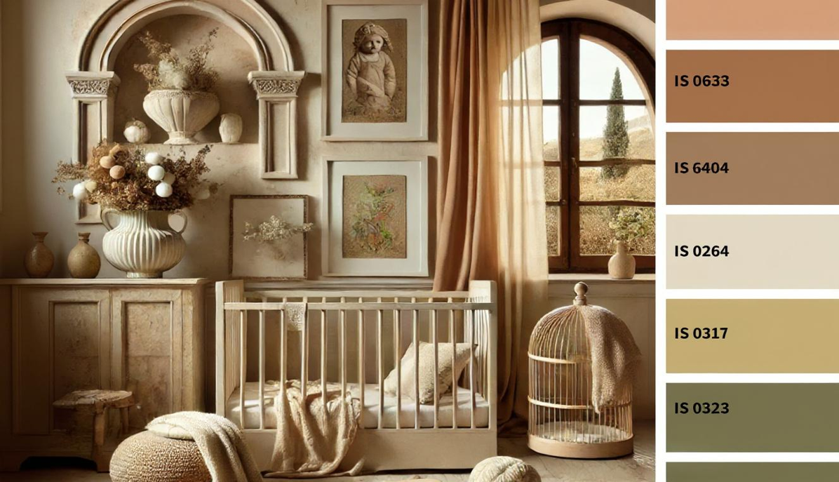 חדר תינוקות | עיצוב טוסקני