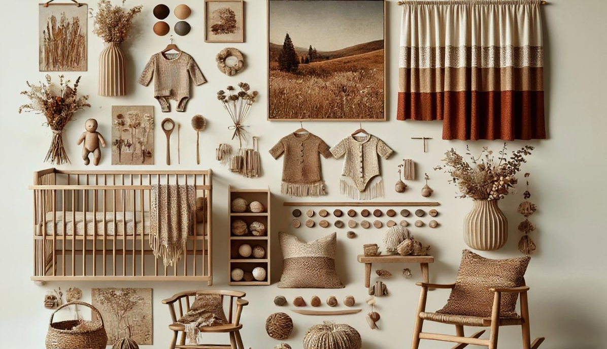 חדר תינוקות | עיצוב כפרי