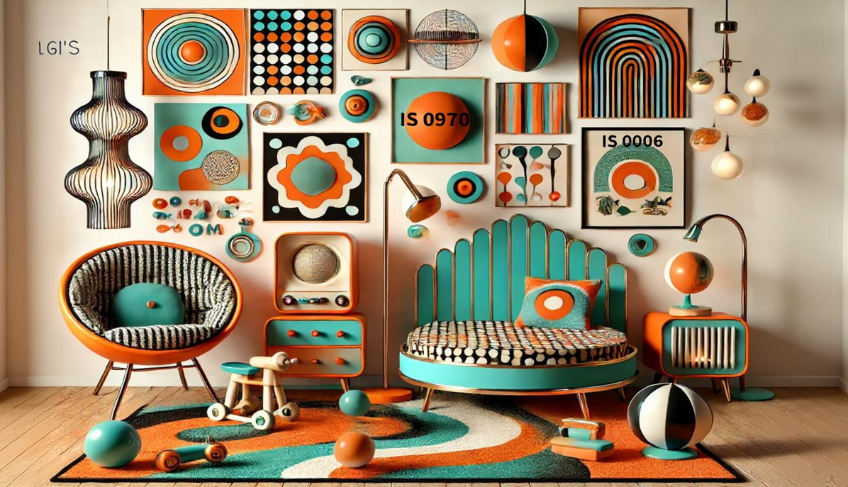 חדר ילדים | עיצוב רטרו