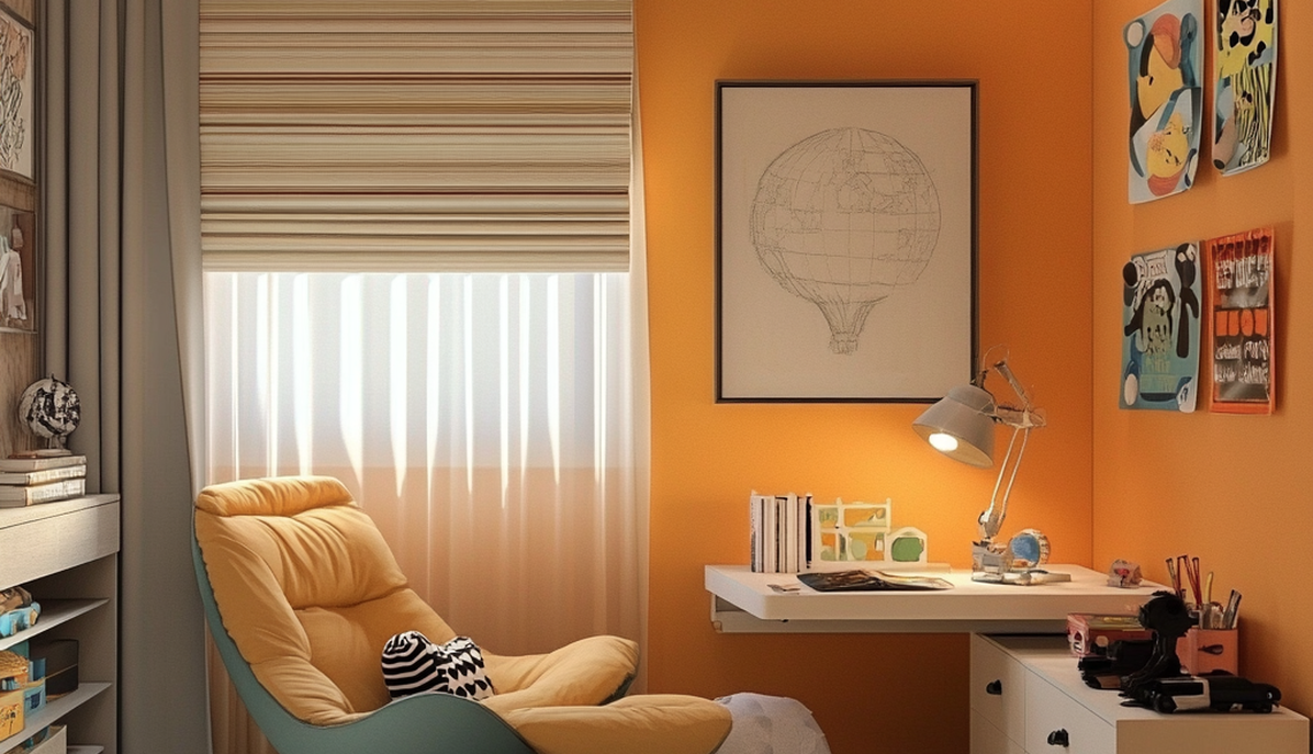 חדר נוער | עיצוב רטרו