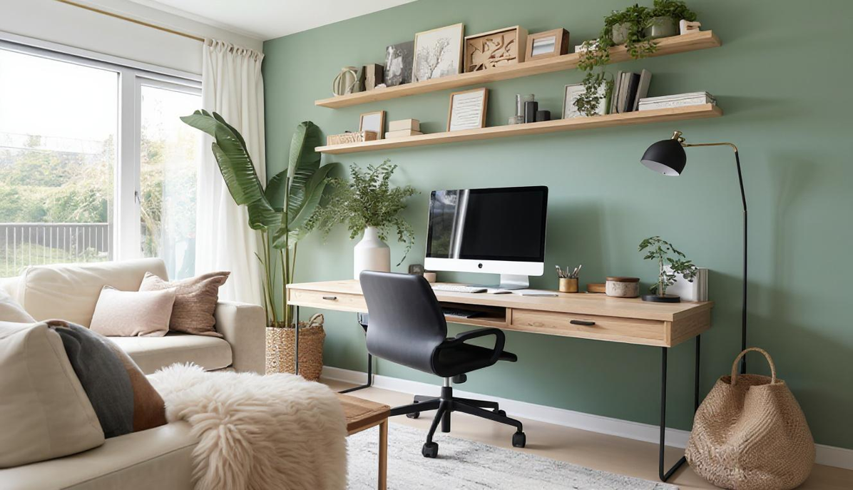 חדר עבודה | עיצוב ביופילי