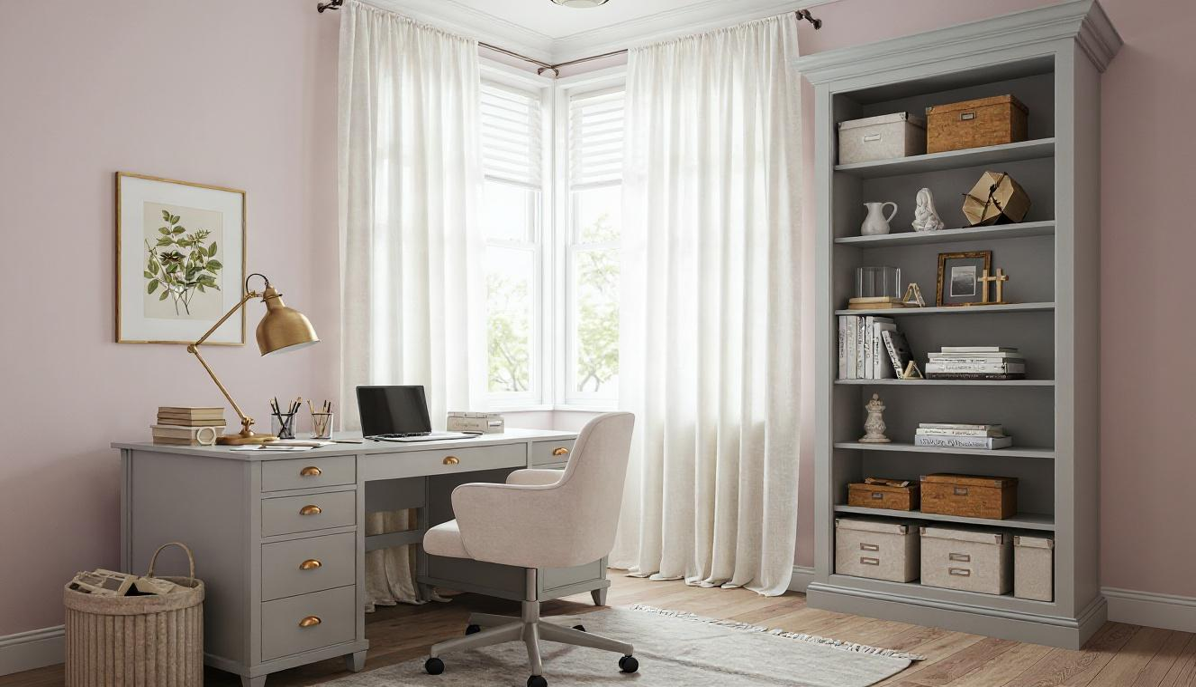 חדר עבודה | עיצוב וינטג'