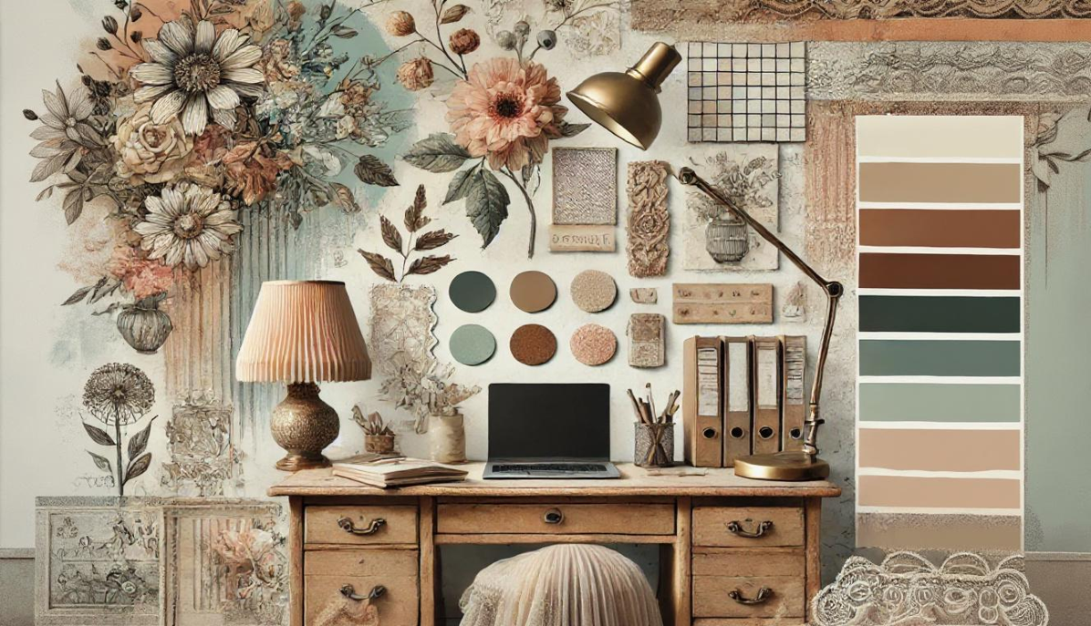 חדר עבודה | עיצוב וינטג'