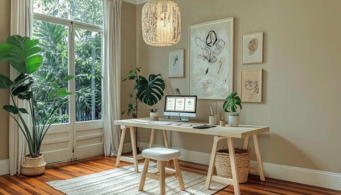 חדר עבודה | עיצוב סקנדינבי