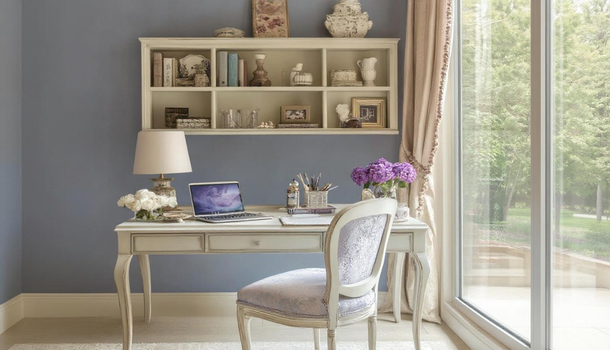 חדר עבודה | עיצוב פרובנס
