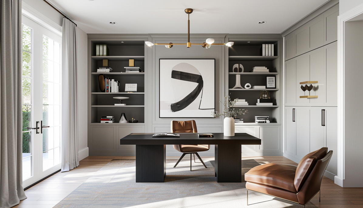 חדר עבודה | עיצוב קלאסי