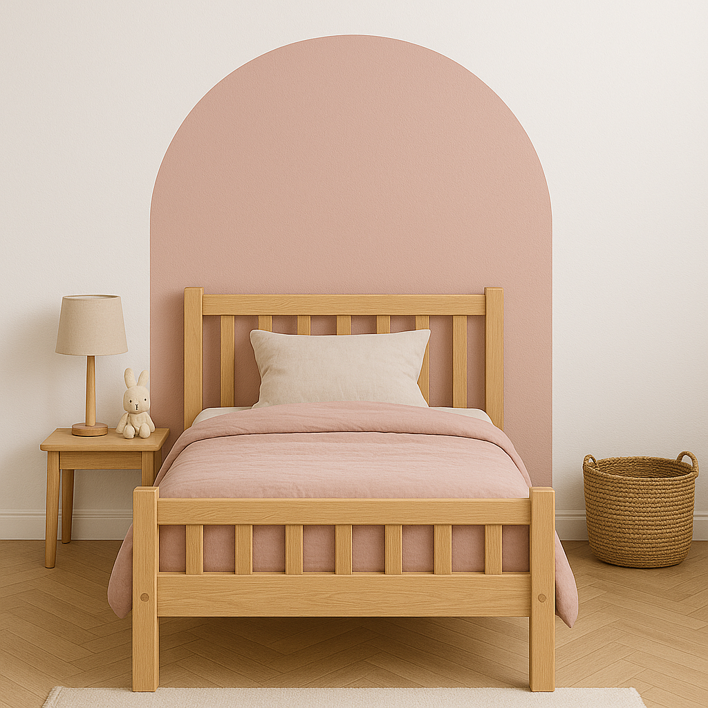 חדר ילדים קיר חלקי