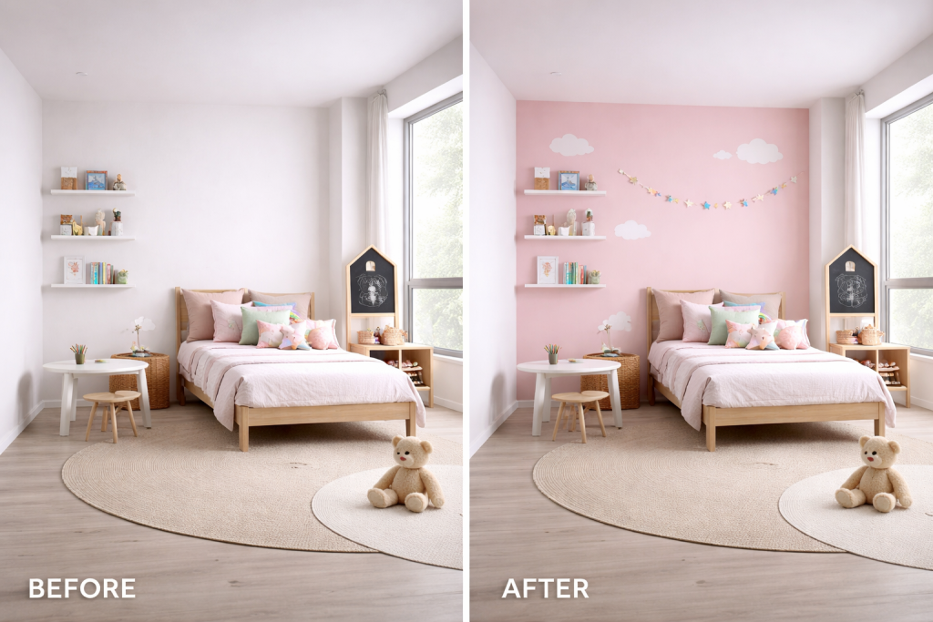 אקוווניר ONE WALL בחדר הילדים